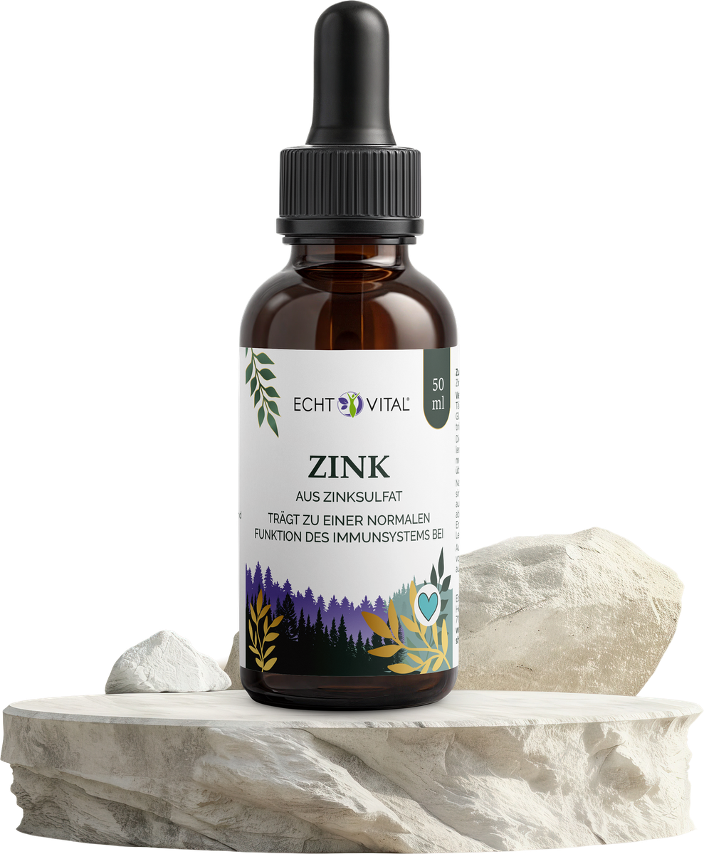 Zink Tropfen - ECHT VITAL Premium Qualität